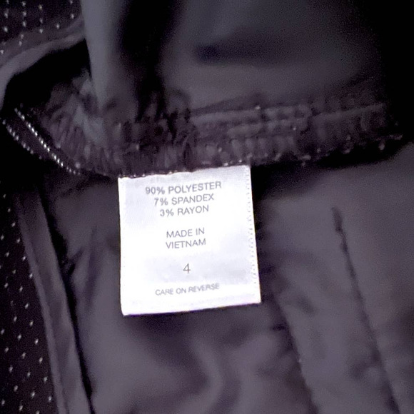 New York & Company womens polka dot dress pants size 4 - Picture 7 of 7